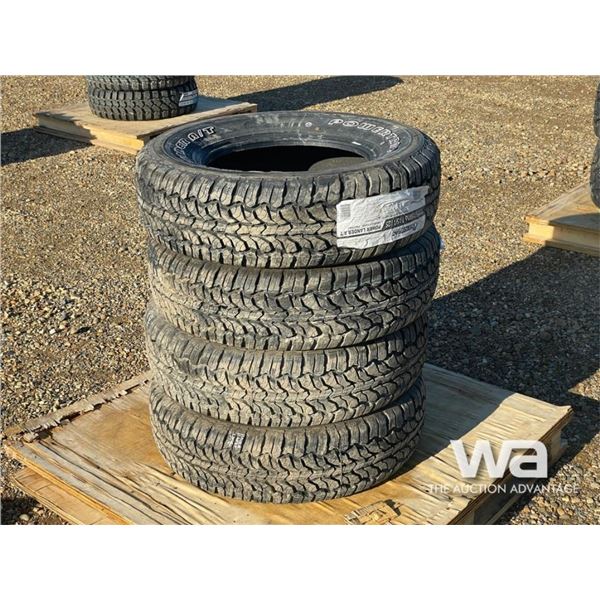 (4) POWERTRAC POWERLANDER LT225/75R16 TIRES