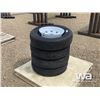 Image 2 : (4) GRIZZLY ST225/75R15 TRAILER TIRES & RIMS
