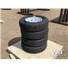 Image 2 : (4) GRIZZLY ST225/75R15 TRAILER TIRES & RIMS