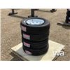 Image 3 : (4) GRIZZLY ST225/75R15 TRAILER TIRES & RIMS