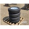 Image 2 : (4) GRIZZLY ST225/75R15 TRAILER TIRES & RIMS
