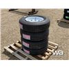 Image 3 : (4) GRIZZLY ST225/75R15 TRAILER TIRES & RIMS