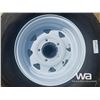 Image 7 : (4) GRIZZLY ST225/75R15 TRAILER TIRES & RIMS