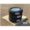 Image 4 : (4) GRIZZLY ST225/75R15 TRAILER TIRES & RIMS