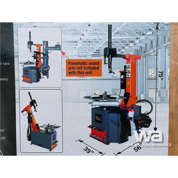 TMG TILT BACK SEMI AUTOMATIC TIRE CHANGER