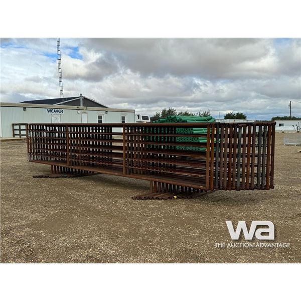 (15) 24 FT. FREESTANDING LIVESTOCK PANELS