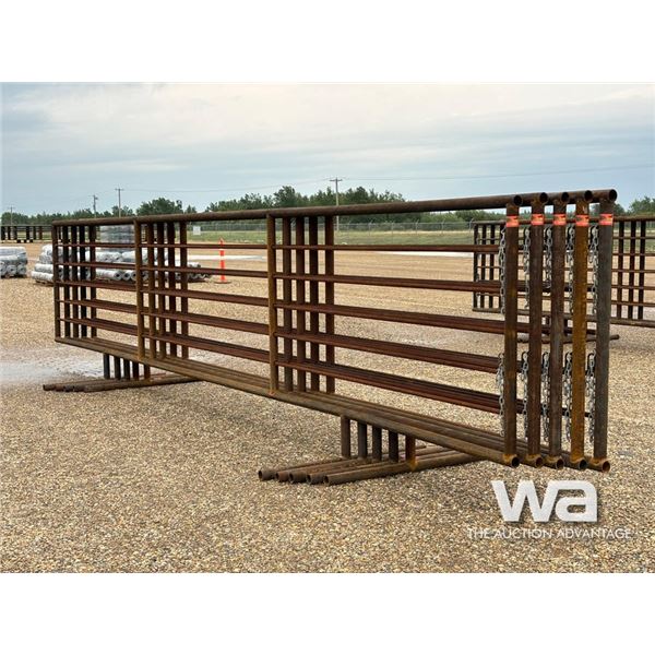 (5) 24 FT. FREESTANDING LIVESTOCK PANELS
