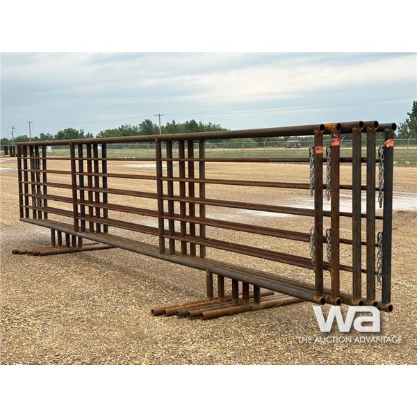 (5) 24 FT. FREESTANDING LIVESTOCK PANELS