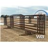 Image 3 : (5) 24 FT. FREESTANDING LIVESTOCK PANELS