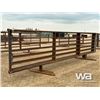 Image 4 : (5) 24 FT. FREESTANDING LIVESTOCK PANELS