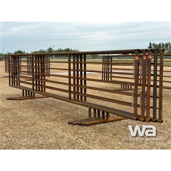 (5) 24 FT. FREESTANDING LIVESTOCK PANELS