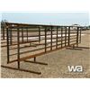 Image 2 : (2) 24 FT. FREESTANDING PANELS W/GATES
