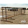 Image 4 : (2) 24 FT. FREESTANDING PANELS W/GATES
