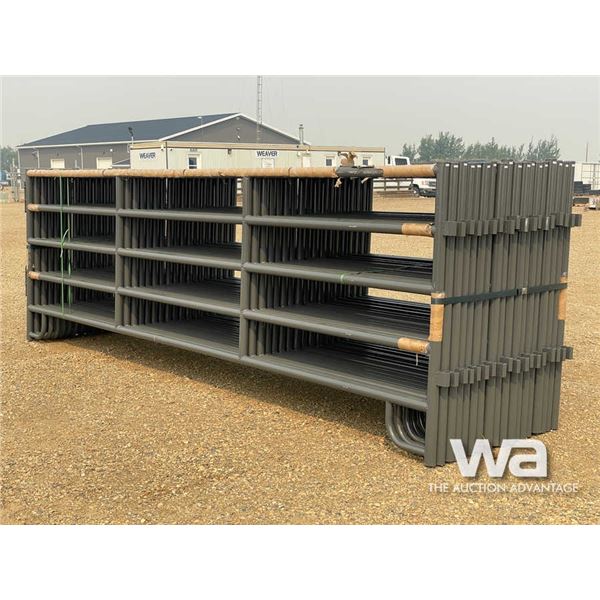 (18) 16 FT. POWDER COATED SUPER DUTY MAGNUM PANELS
