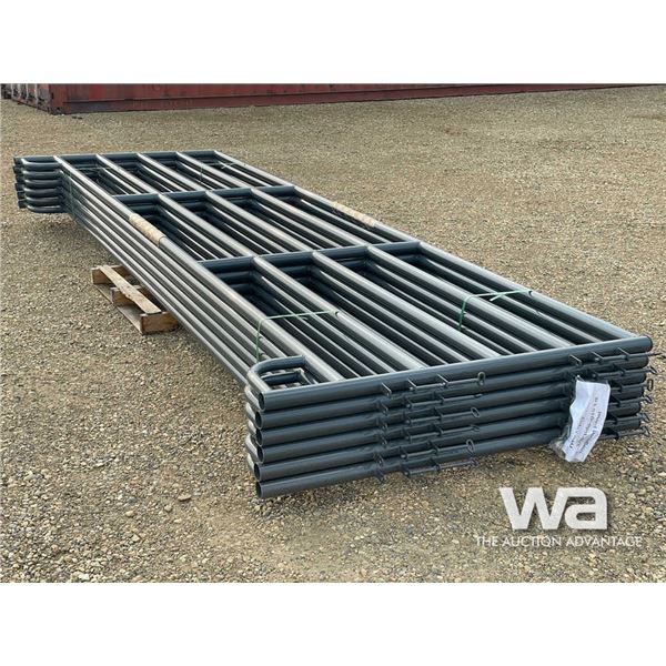 (6) 16 FT. POWDER COATED SUPER DUTY MAGNUM PANELS