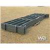 Image 2 : (6) 16 FT. POWDER COATED SUPER DUTY MAGNUM PANELS
