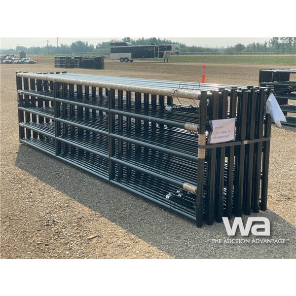 (16) 16 FT. LIVESTOCK GATES