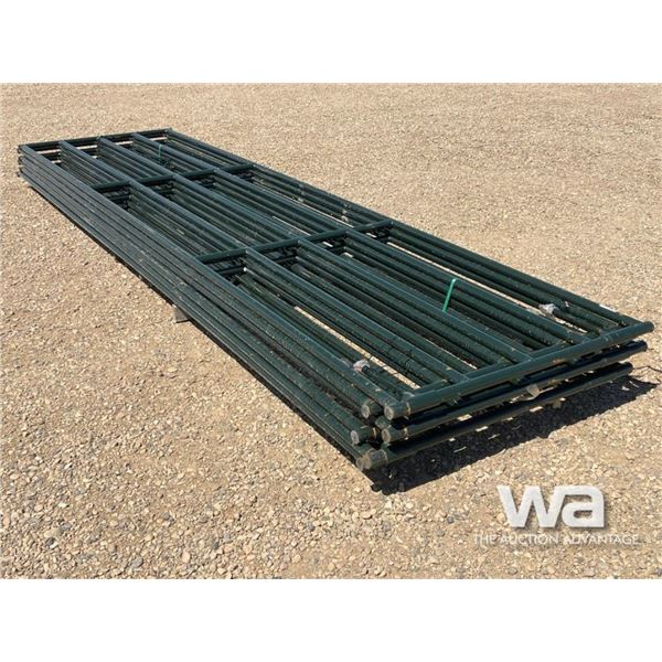 (6) 16 FT. LIVESTOCK GATES