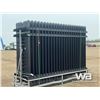 Image 2 : (30) 10 X 7 FT. POWDER COATED FENCE