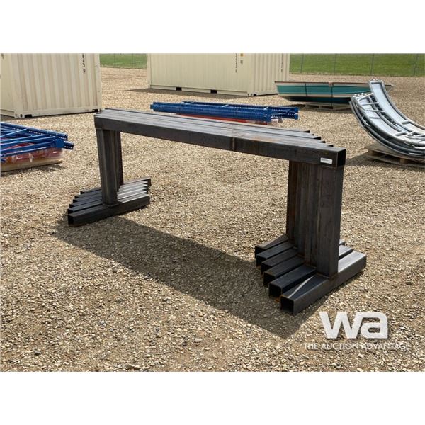(6) 8 X 3 FT. PIPE RACKS