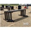 Image 2 : (4) 8 X 3 FT. PIPE RACKS