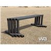 Image 4 : (4) 8 X 3 FT. PIPE RACKS