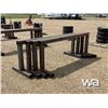 Image 2 : (4) 8 X 3 FT. PIPE RACKS