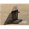Image 5 : (4) 8 X 3 FT. PIPE RACKS