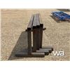 Image 5 : (4) 8 X 3 FT. PIPE RACKS