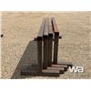 Image 5 : (4) 8 X 3 FT. PIPE RACKS