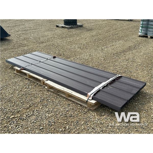 (60) 10 FT. STEEL SHEETS