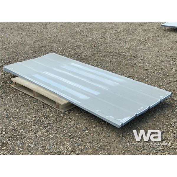 (40) 90 IN. X 3 FT. STEEL SHEETS