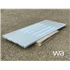 Image 2 : (40) 90 IN. X 3 FT. STEEL SHEETS