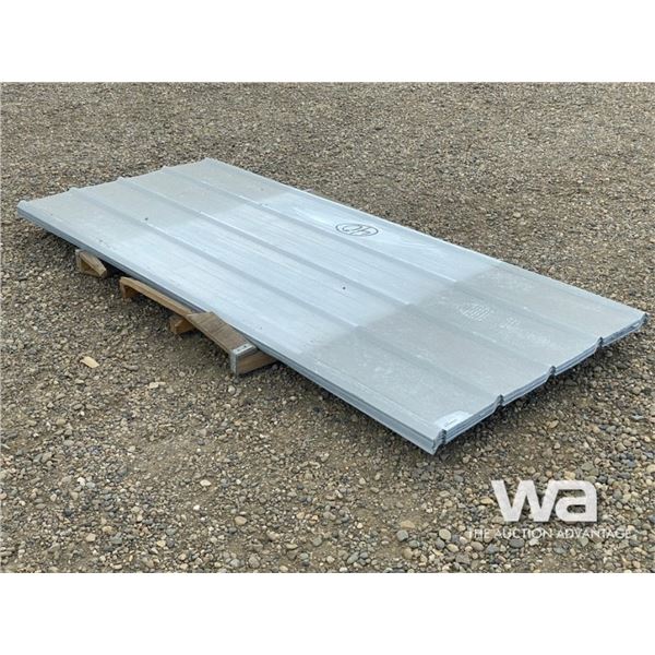(40) 90 IN. X 3 FT. STEEL SHEETS
