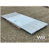 Image 3 : (40) 90 IN. X 3 FT. STEEL SHEETS