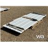 Image 2 : (60) 90 IN. X 3 FT. WHITE STEEL ROOFING