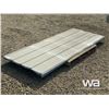 Image 4 : (40) 90 IN. X 3 FT. STEEL SHEETS