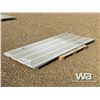 Image 2 : (40) 90 IN. X 3 FT. STEEL SHEETS