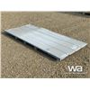 Image 3 : (40) 90 IN. X 3 FT. STEEL SHEETS