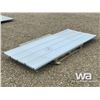 Image 2 : (40) 90 IN. X 3 FT. STEEL SHEETS