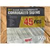 Image 5 : (45) CLEAR POLYCARBONATE CORRUGATED SIDING
