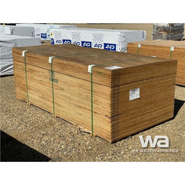 (60) 1/2 IN. 4 X 8 FT. CSP PLYWOOD SHEETS