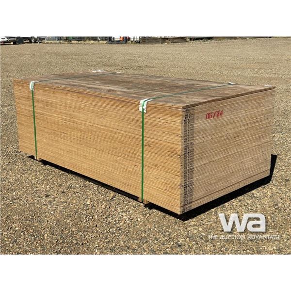 LIFT OF 3/4 INCH PLYWOOD