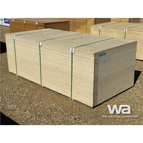 (30) 1 1/8 IN. 4 X 8 FT. CSP PLYWOOD SHEETS