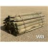 Image 2 : (39) 6 IN. X 8 FT. TREATED FENCE POSTS