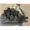 Image 5 : PART BUNDLE OF 8 FT. FENCE POSTS
