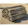 Image 4 : BUNDLE OF 6 FT. FENCE POSTS