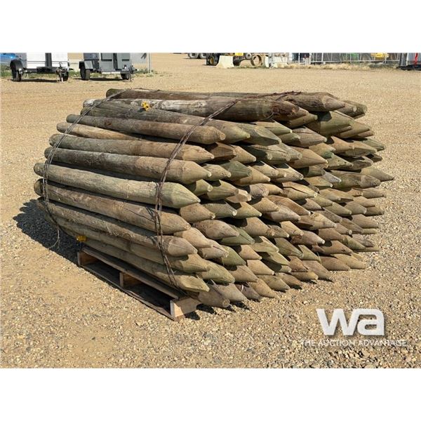 BUNDLE OF 6 FT. FENCE POSTS