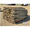 Image 4 : BUNDLE OF 6 FT. FENCE POSTS