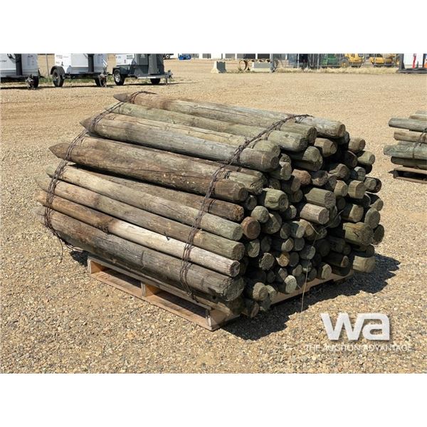 BUNDLE OF 6 FT. FENCE POSTS